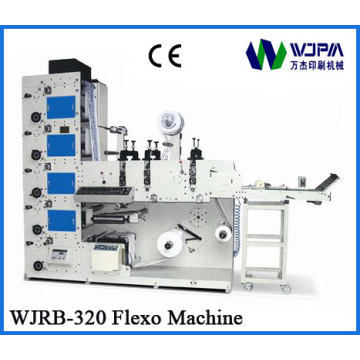 Máquina de impressão Flexo-gráfico de alta velocidade (WJRB-320)